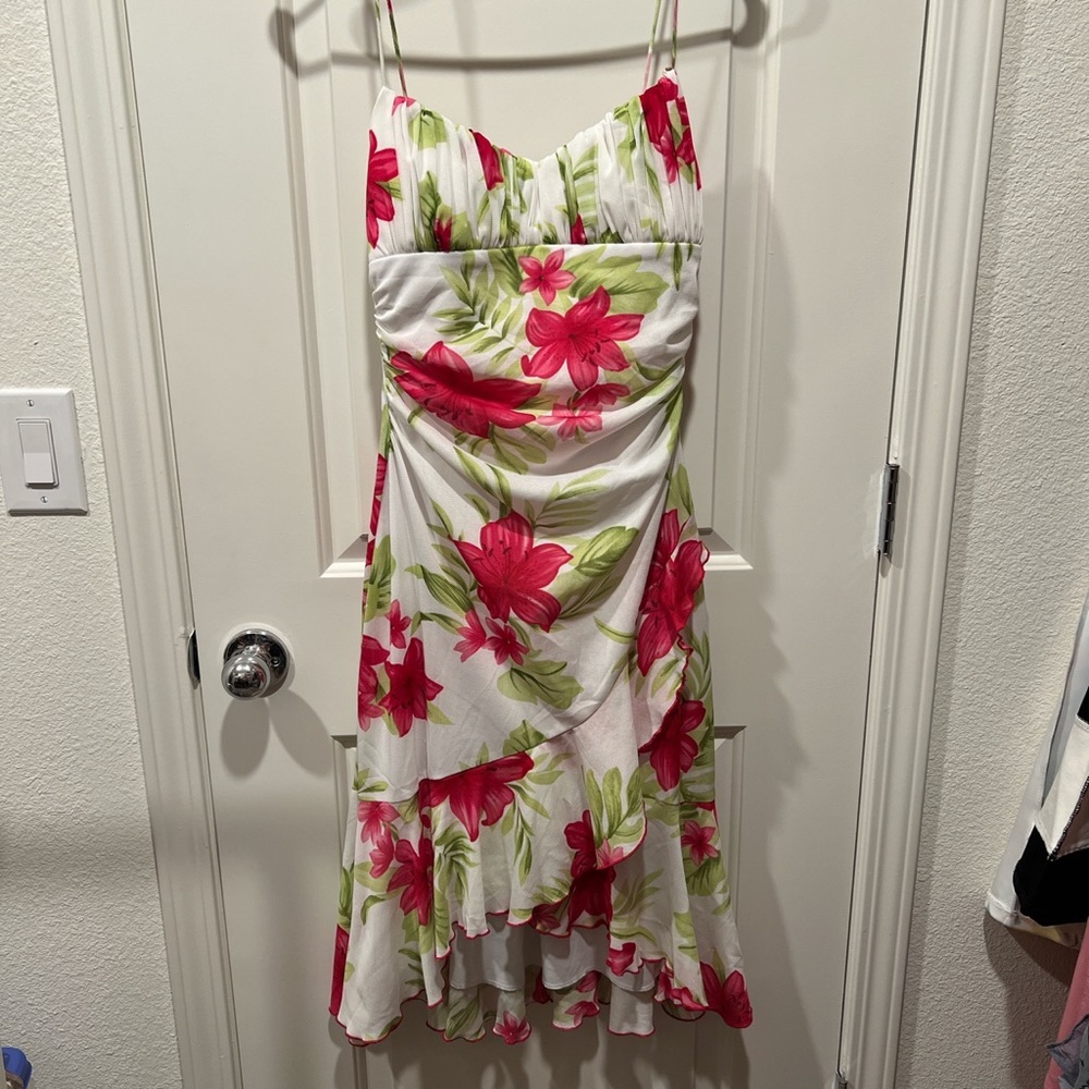 Floral City Triangles dress 💐